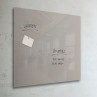Magnetická sklenená tabuľa - glassboard 100x100 cm, hnedá | DoMo-GLASS