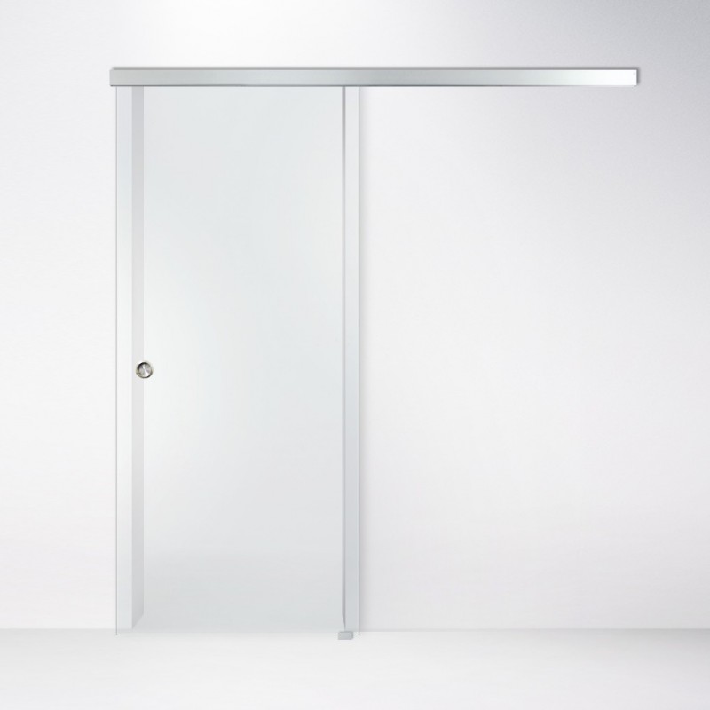 Posuvné sklenené dvere KLASIK s čírym sklom | DoMo-GLASS