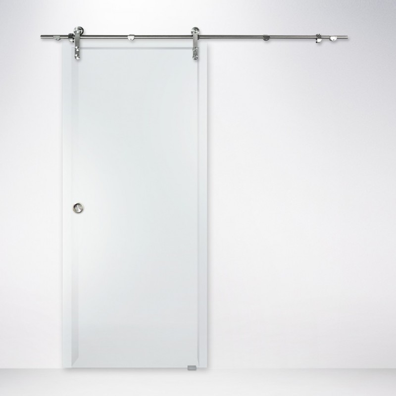 Posuvné sklenené dvere KOLO s čírym sklom | DoMo-GLASS