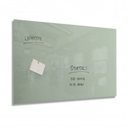 Green magnetic glassboard 100x150 cm
