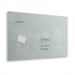 Magnetická sklenená tabuľa - glassboard 100x150 cm, svetlo modrá | DOMO GLASS
