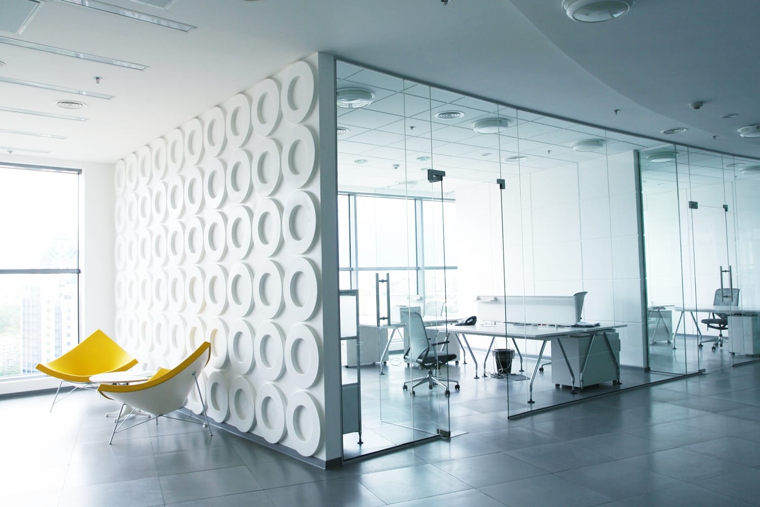 Sklenená stena v kancelárii | DoMo-GLASS